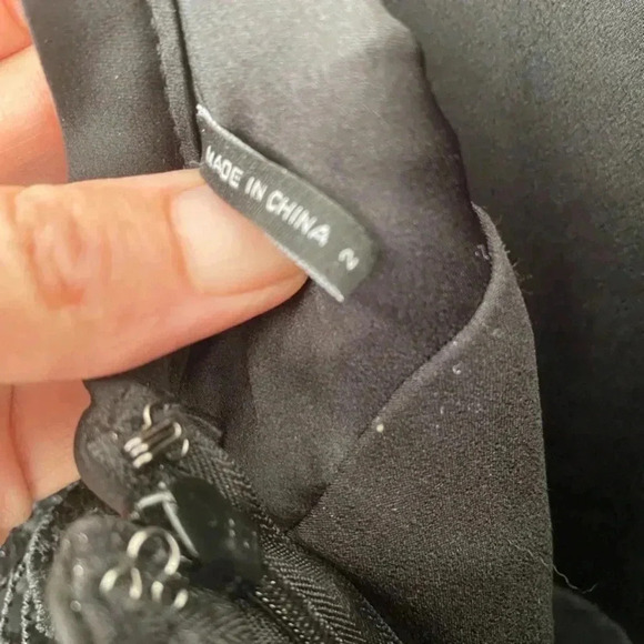 Marciano Womens Black Lyndy Lace Romper Size 2 Halter - Picture 5 of 9